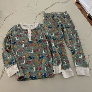 Roller Rabbit Christmas Pajamas- worn once